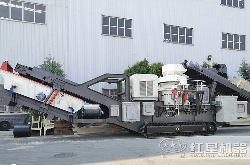履帶式移動破碎機